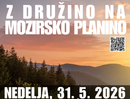Z družino na Mozirsko planino
